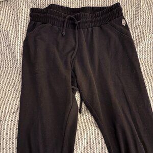 Free People Black Joggers